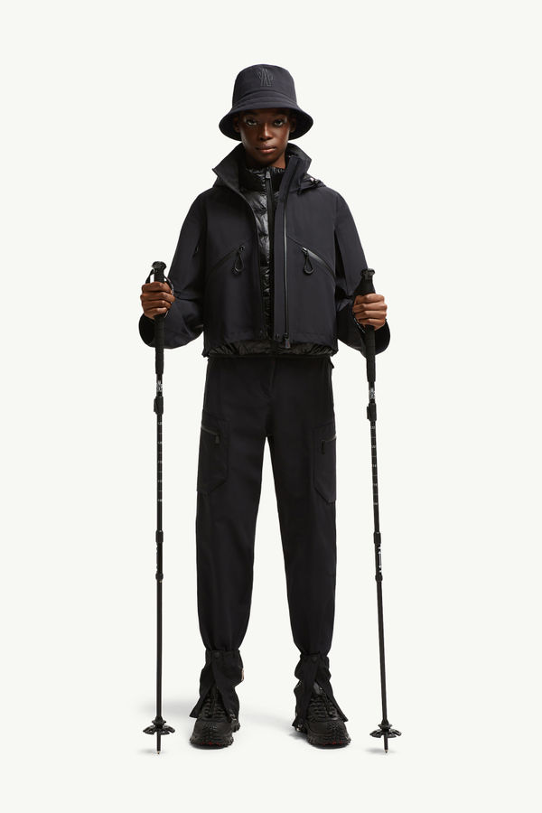 Veste à capuche imperméable Kibira Femmes Noir Moncler 0