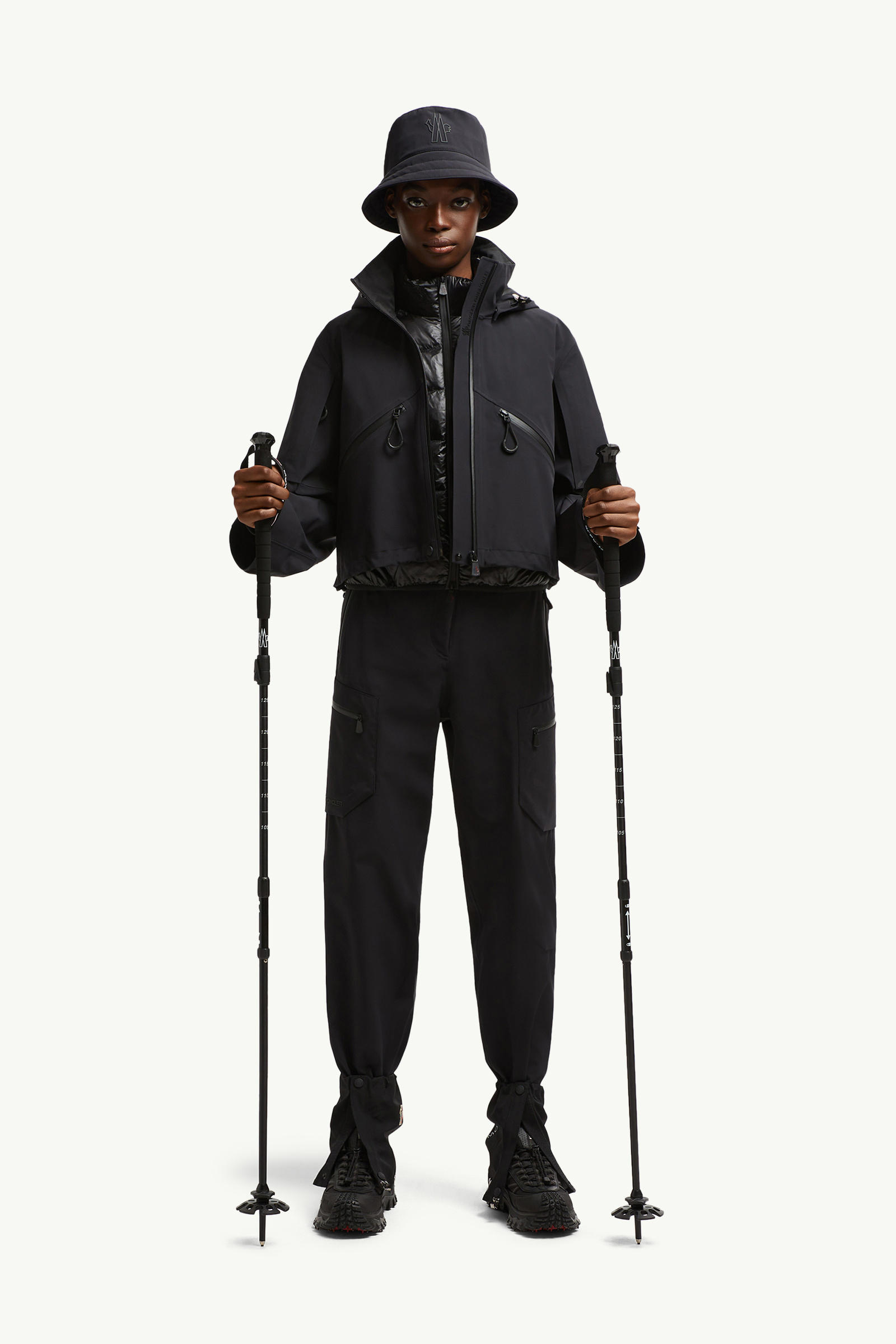Veste à capuche imperméable Kibira Femmes Noir Moncler 0