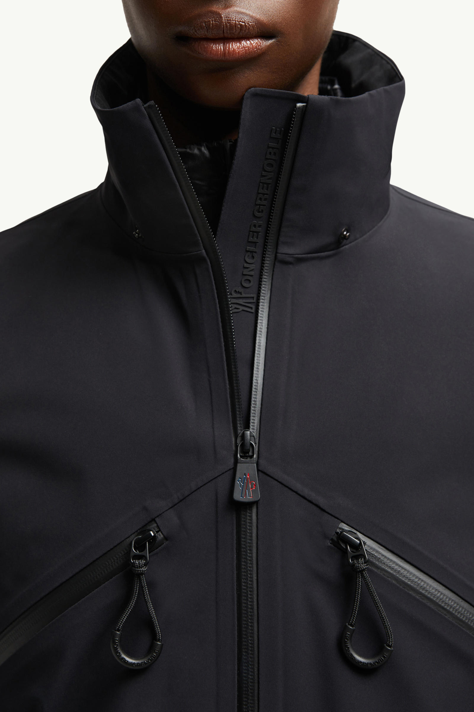 Kibira Hooded Shell Jacket Women Black Moncler 5