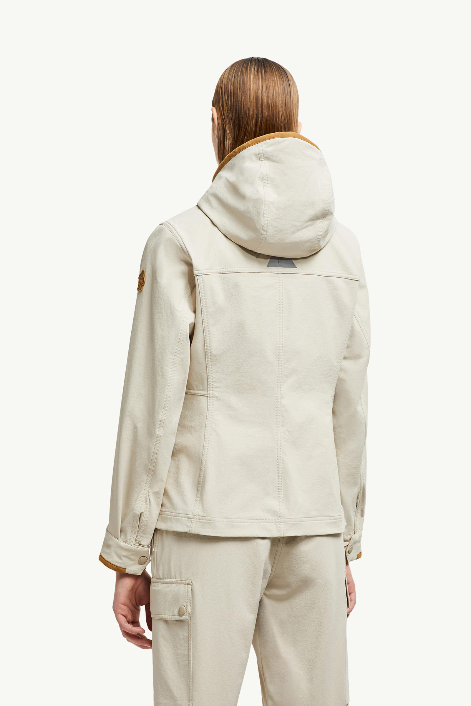 Timah Hooded Windbreaker Women Beige Moncler 4