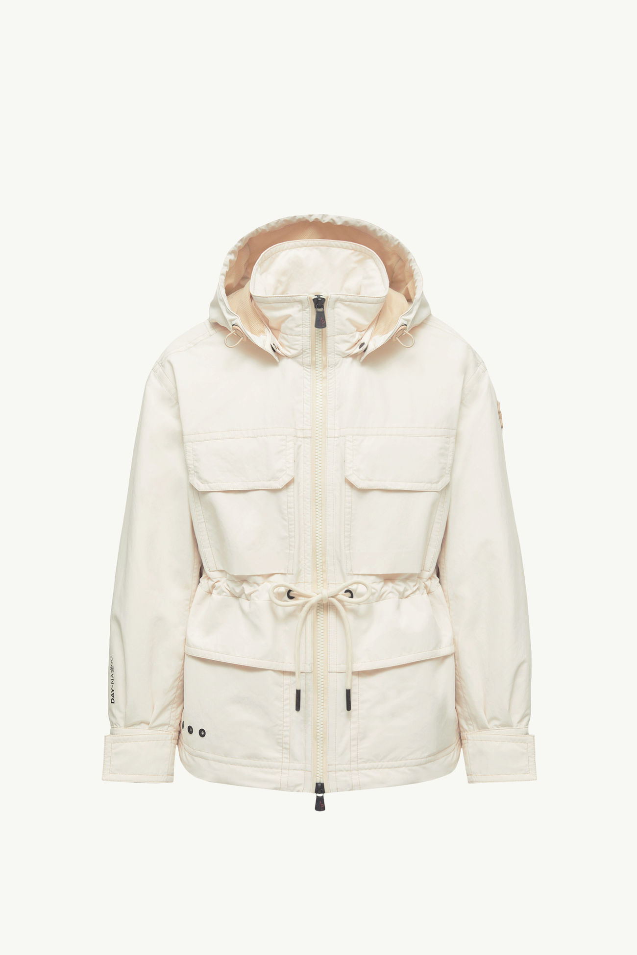 Nimba Hooded Field Down Jacket Women White Moncler 2