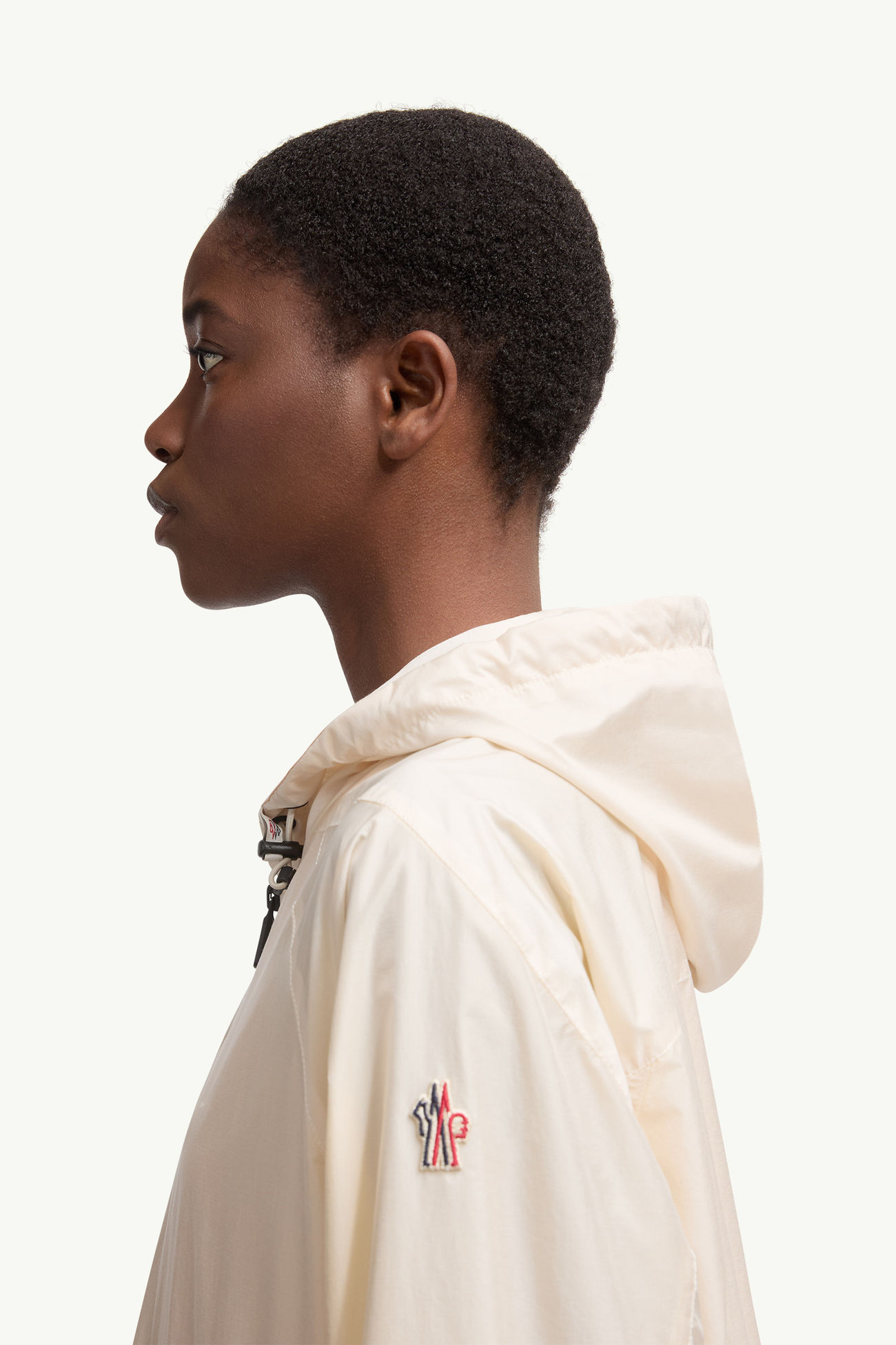 Samedans女士可折叠连帽夹克外套 女士 象牙白色 Moncler 1