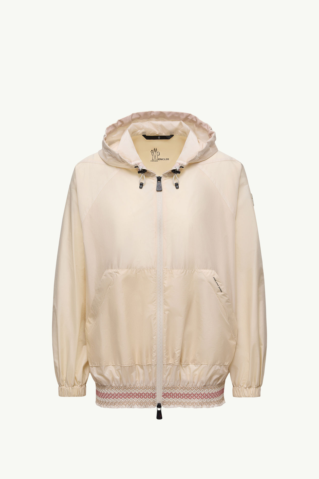 Samedans Packable Hooded Jacket Women White Ivory Moncler 2