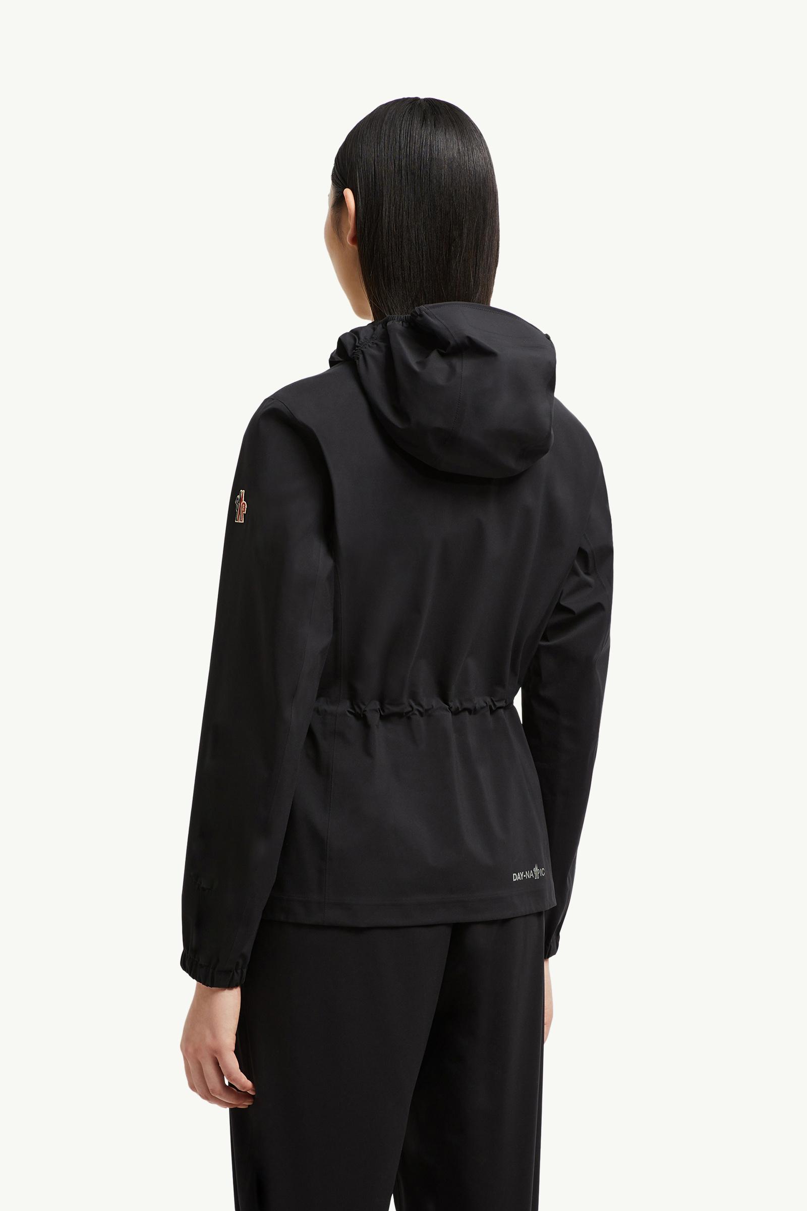モンクレール VALLES ジャケット バイザー付きフード 2カラー Black Valles Hooded Shell Jacket - Windbreakers & Raincoats