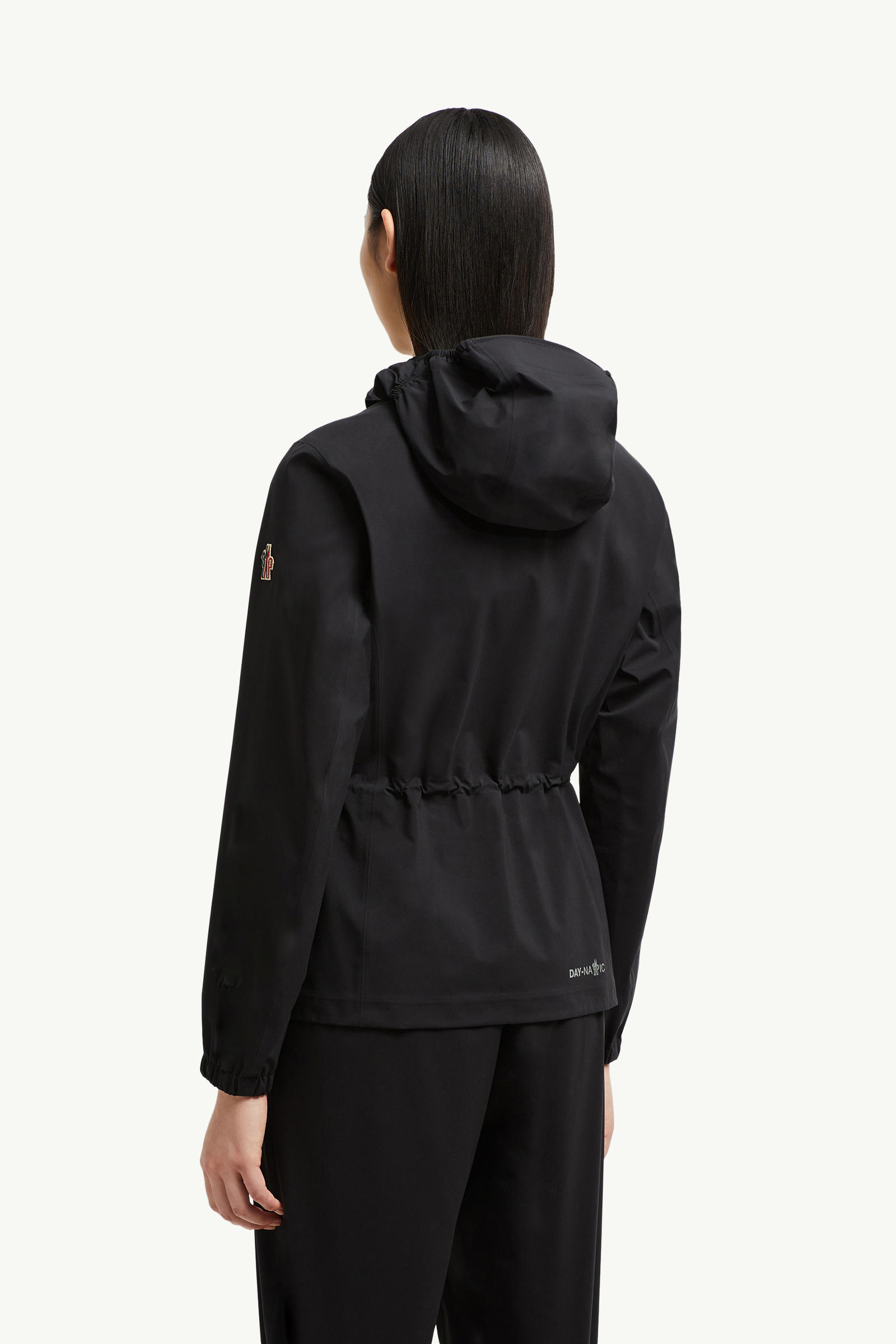 Valles Hooded Shell Jacket Women Black Moncler 4