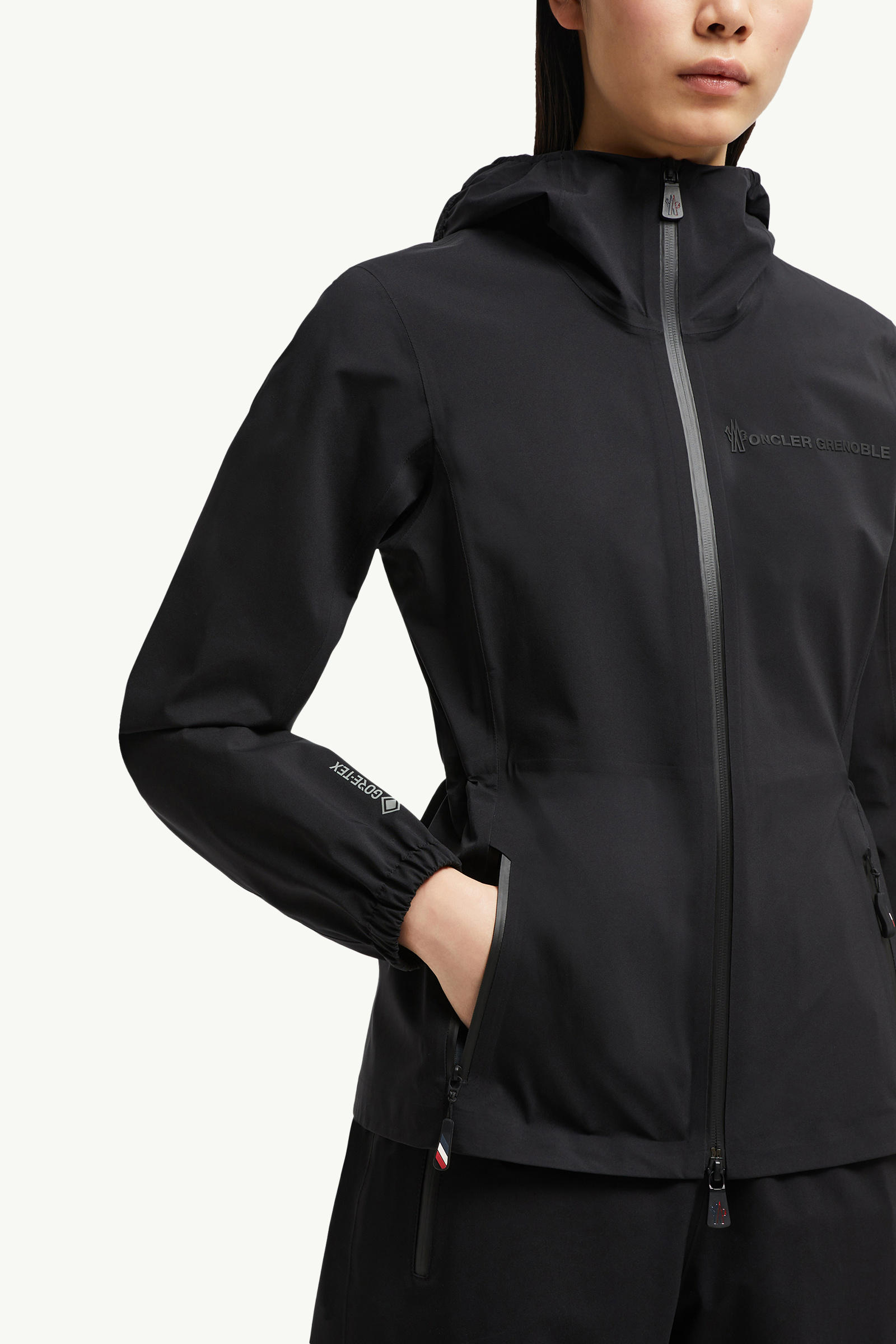 Valles Hooded Shell Jacket Women Black Moncler 5