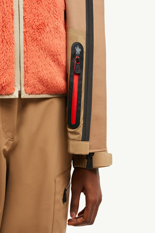 Fex女士连帽防护夹克外套 女士 駱駝米色 Moncler 9