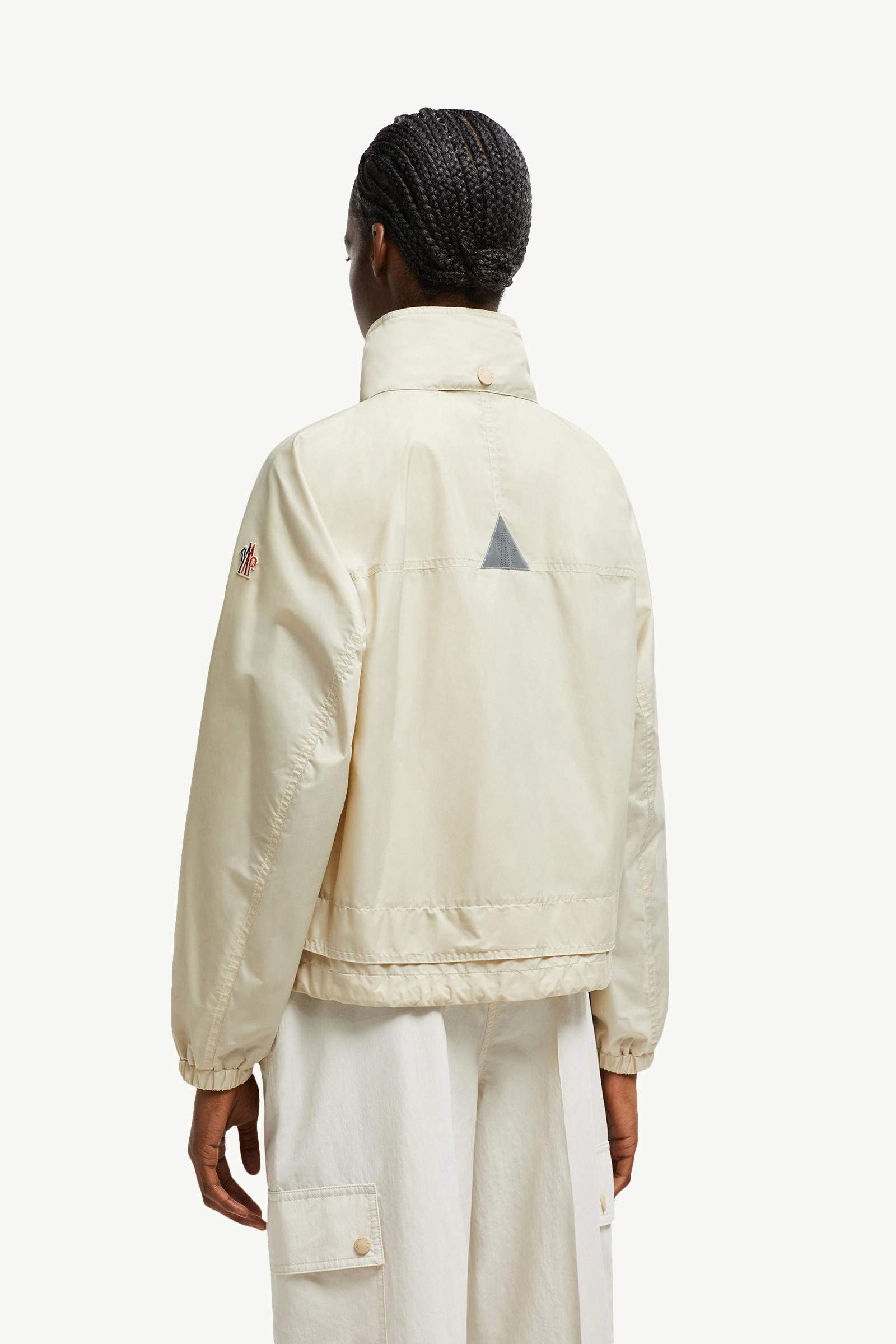 Nor Hooded Jacket Women Sand Beige Moncler 4