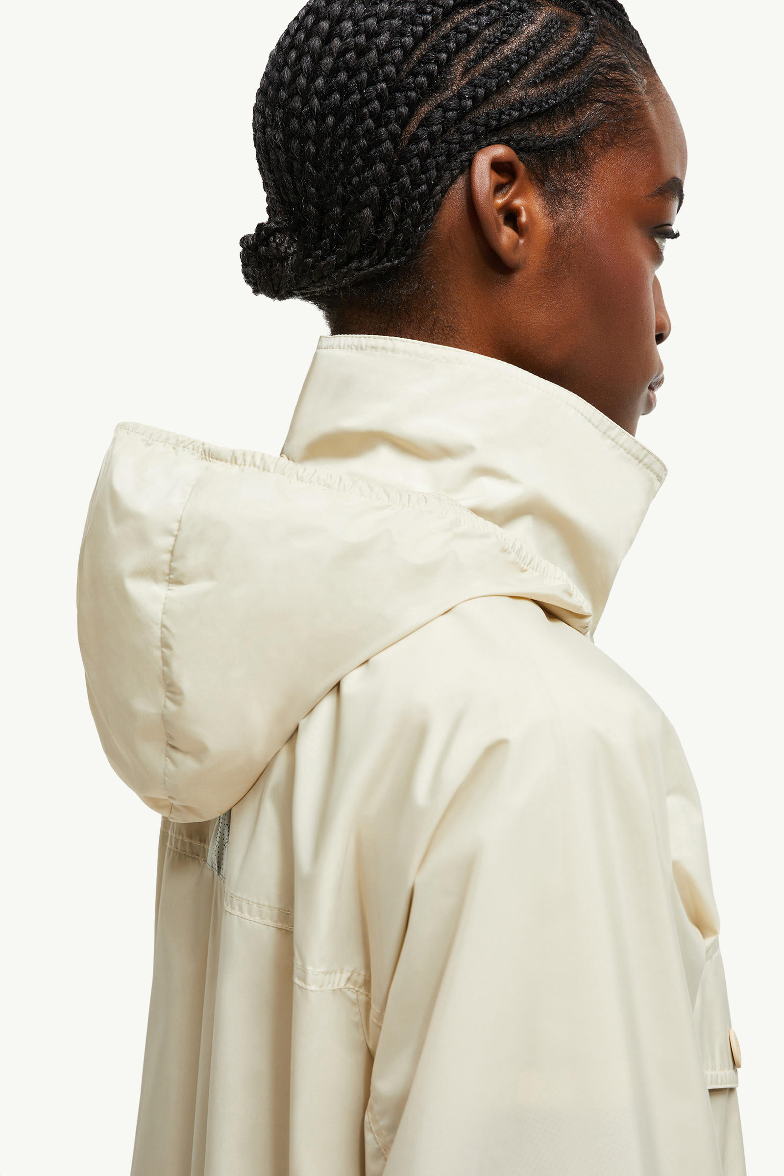 Chaqueta con capucha Nor Mujer Beige Arena Moncler 7