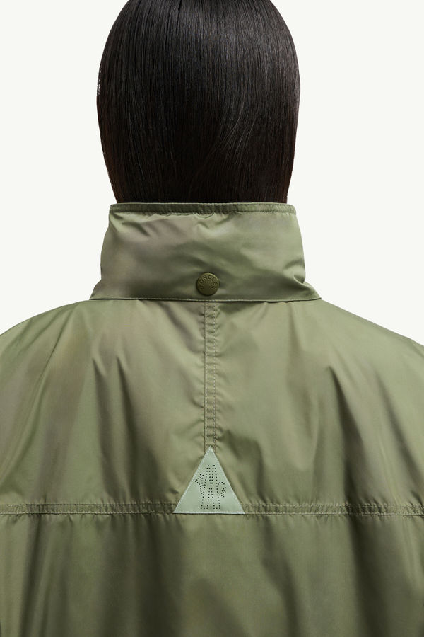 Nor Hooded Jacket Women Sage Green Moncler 7
