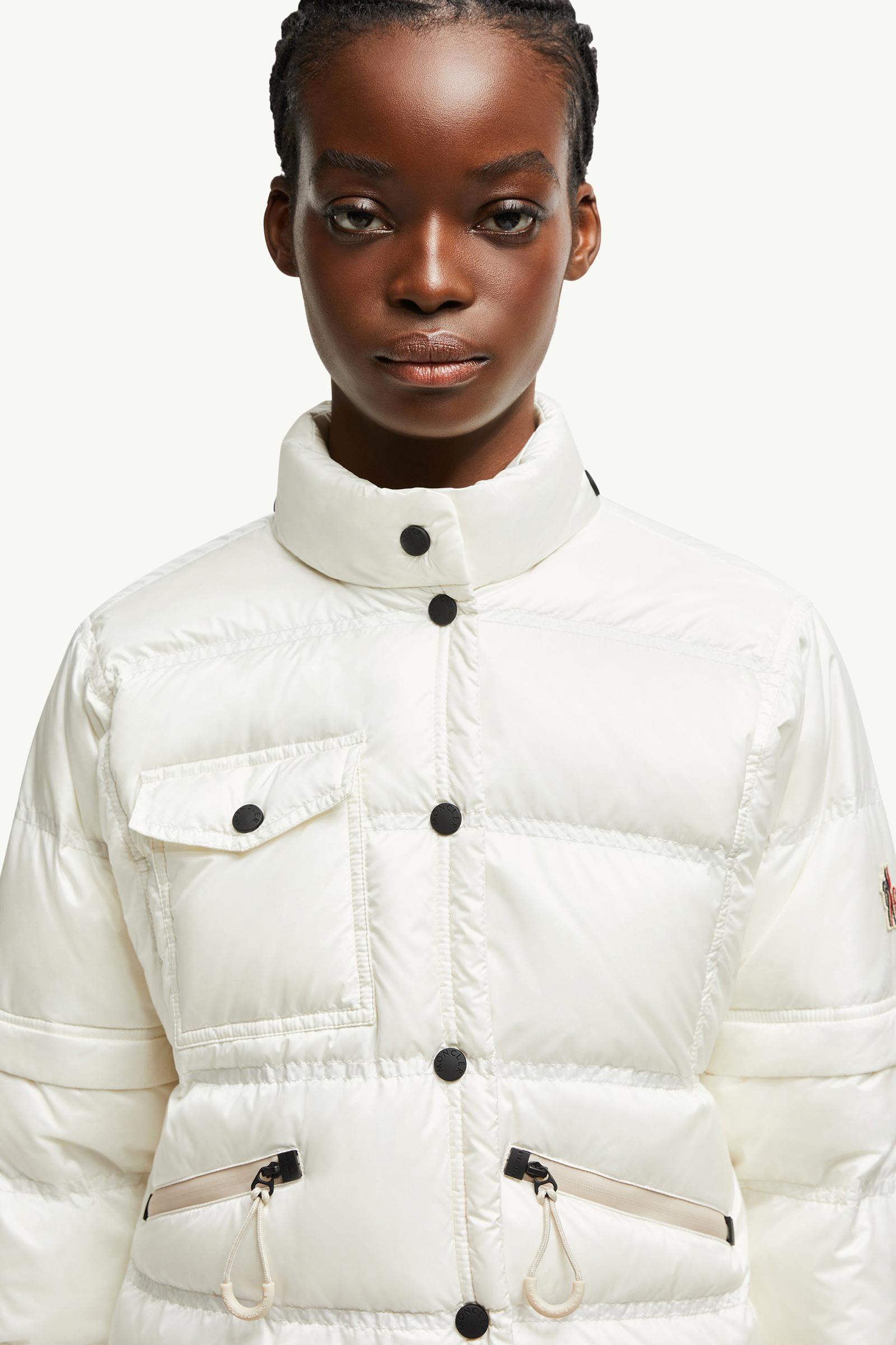 White Mauduit Packable 2-in-1 Short Down Jacket - Short Down