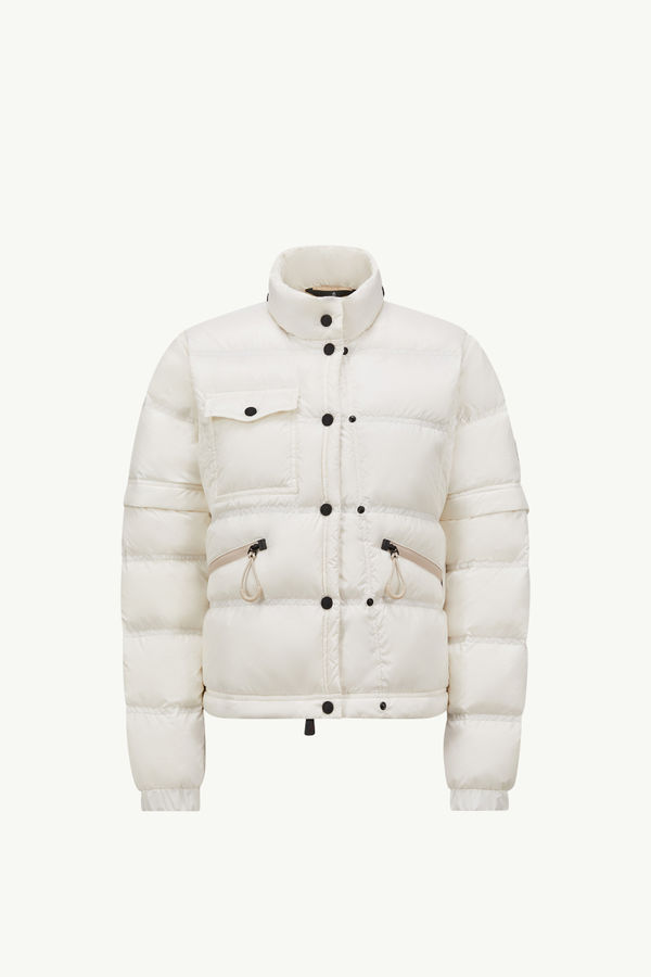 Mauduit Packable 2-in-1 Short Down Jacket Women White Moncler 2