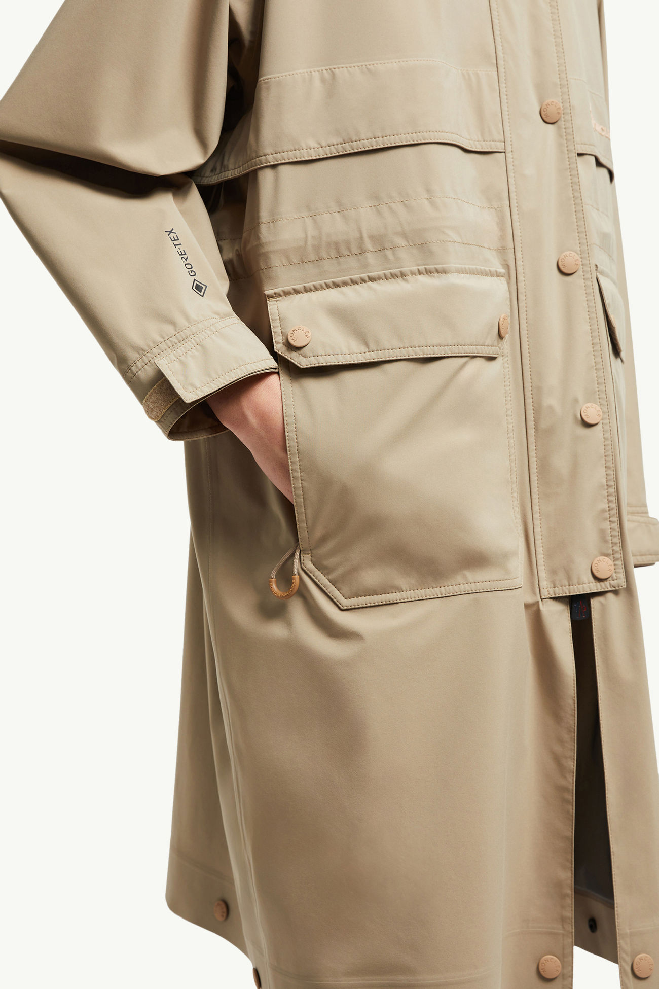 Seigne 2-in-1 Shell Jacke Damen Beige Moncler 5