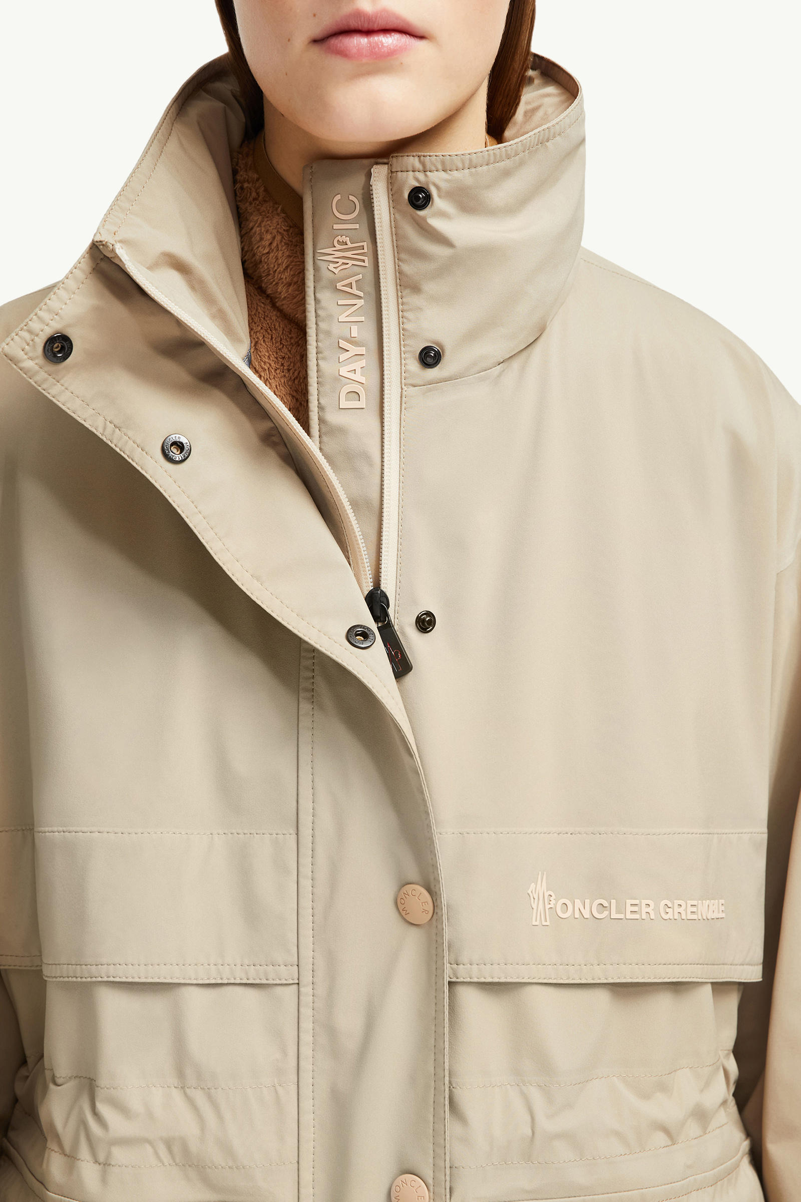 Seigne 2-in-1 Shell Jacket Women Beige Moncler 6