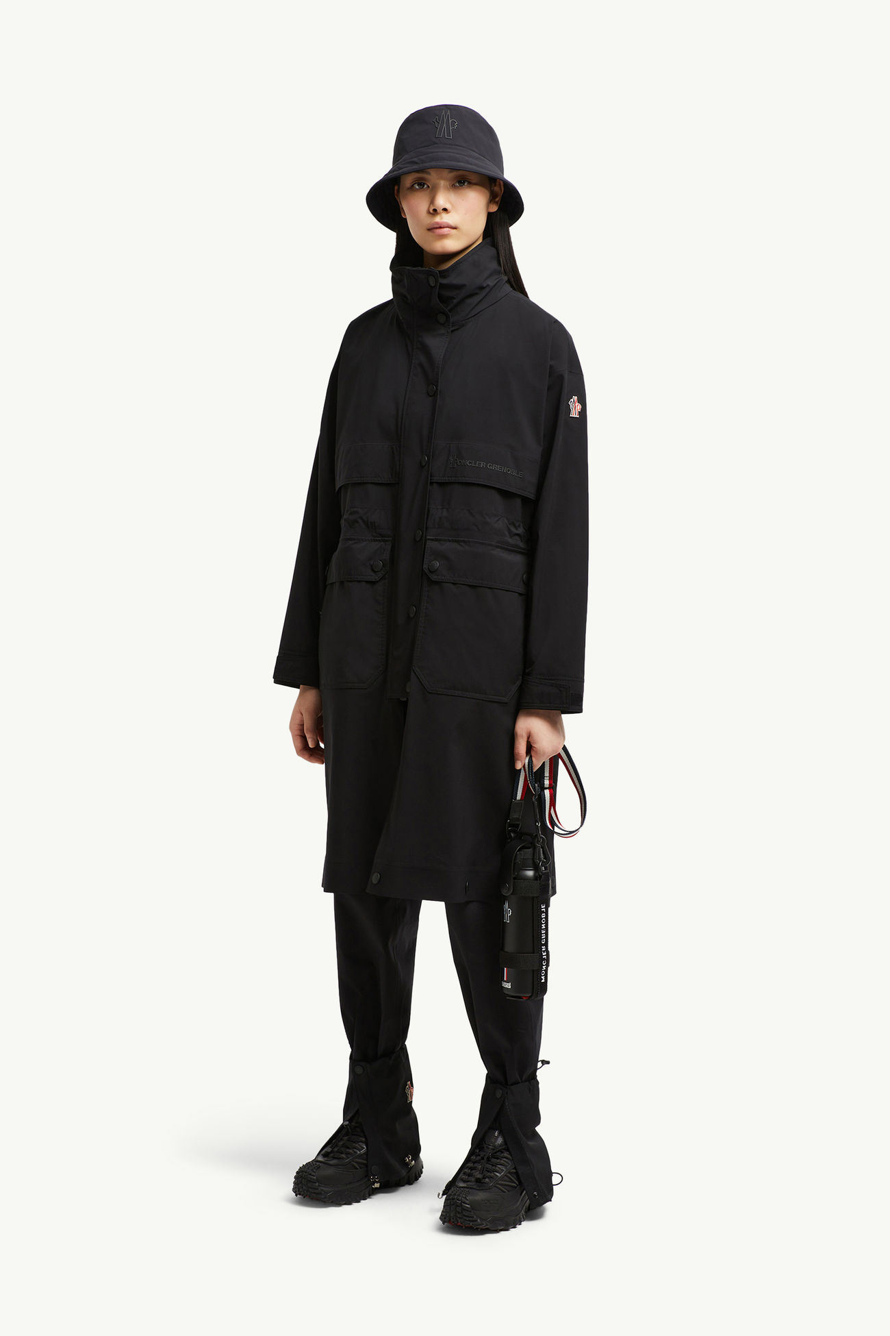 Seigne 2-in-1 Shell Jacke Damen Schwarz Moncler 0