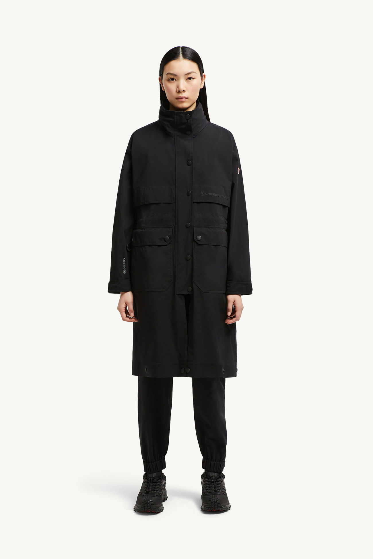 Seigne 2-in-1 Shell Jacke Damen Schwarz Moncler 3