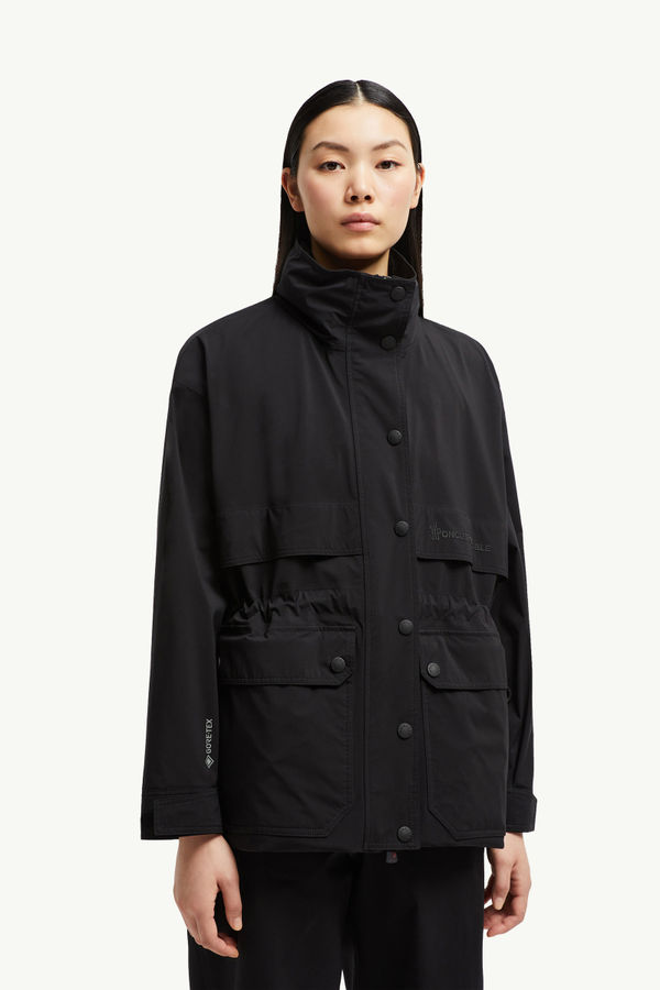 Seigne 2-in-1 Shell Jacket Women Black Moncler 9