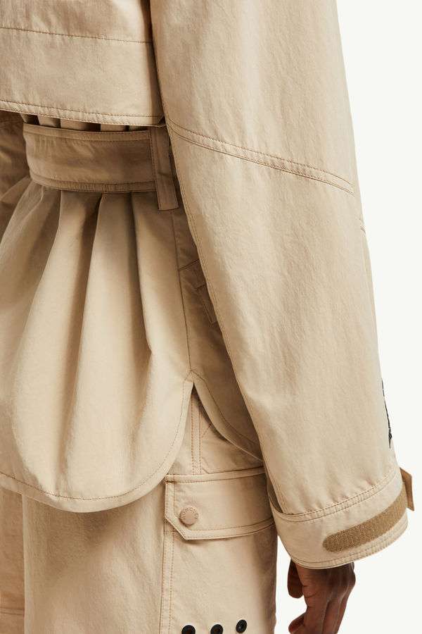 Kaeng Feldjacke mit Gürtel Damen Beige Moncler 6