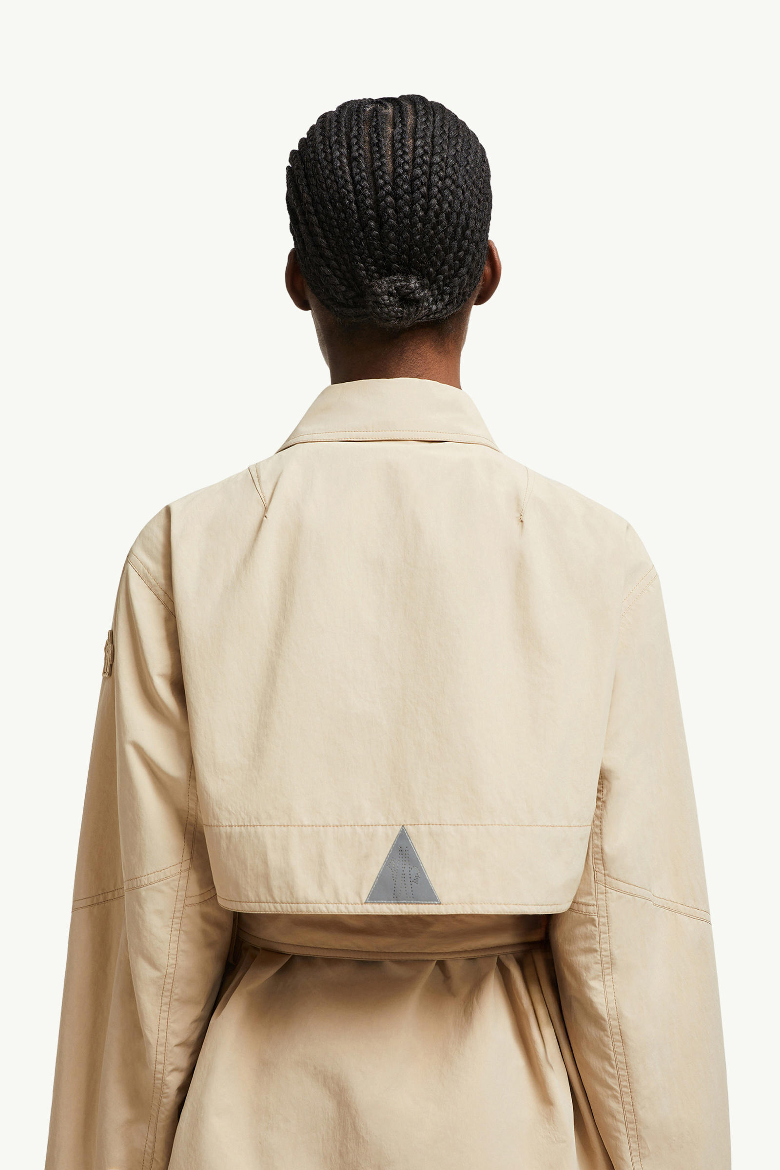 Kaeng Belted Field Jacket Women Beige Moncler 7