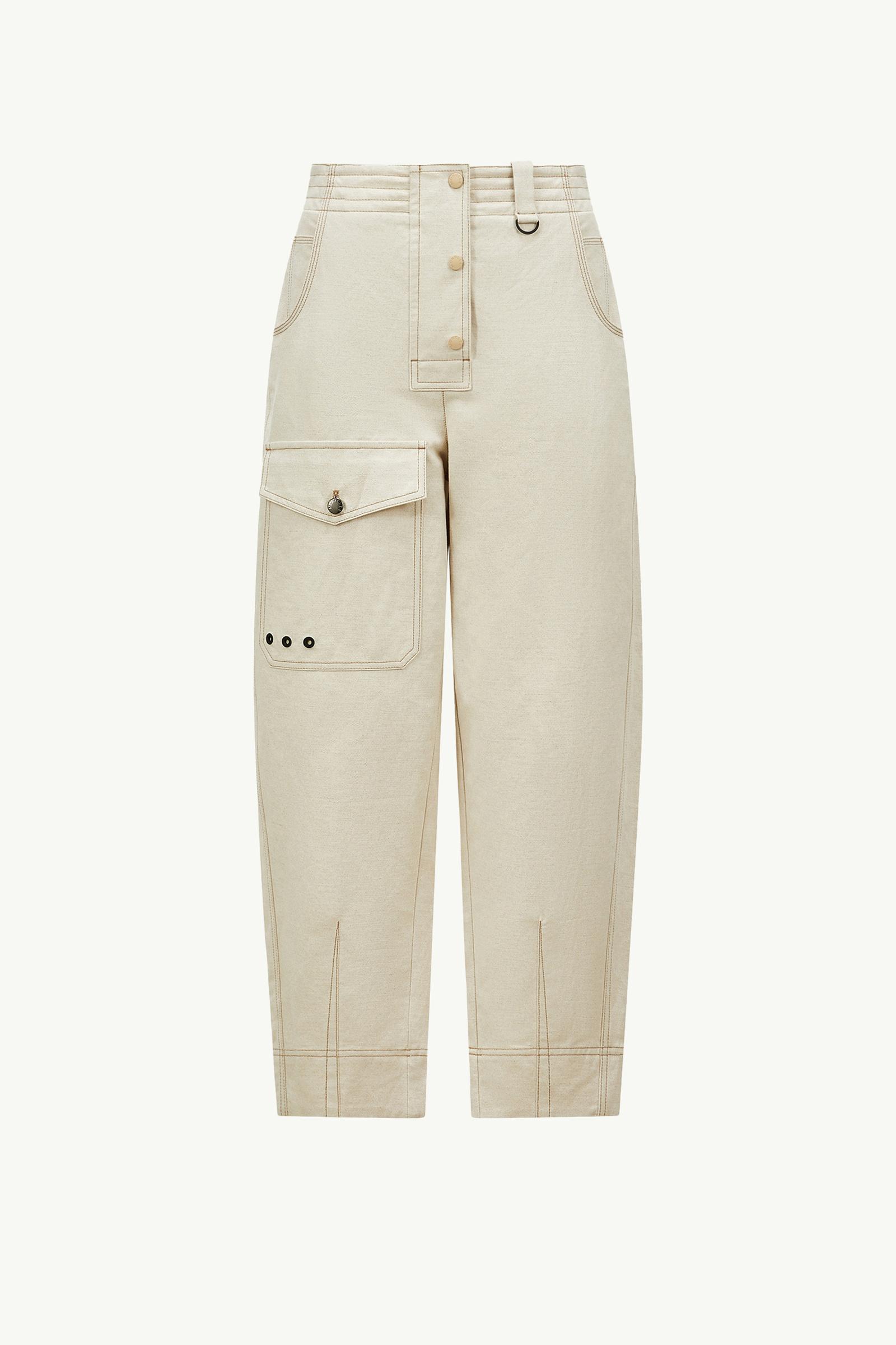 Pantaloni in cotone e lino_findInBoutique_image