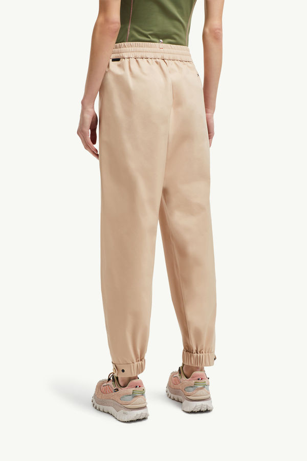 GORE-TEX Jogging Trousers Women Light Beige Moncler 4