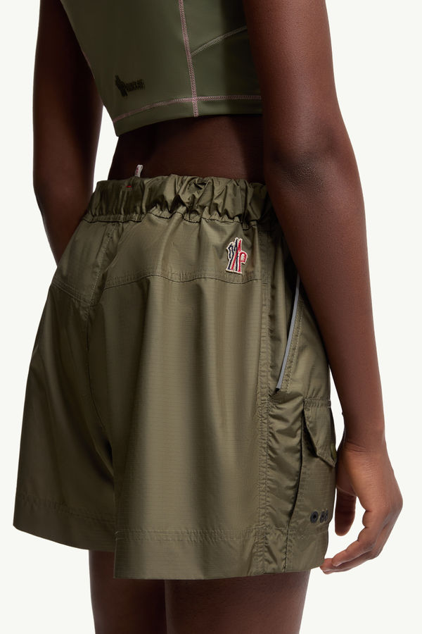 Belted Mini Skort Women Olive Green Moncler 5