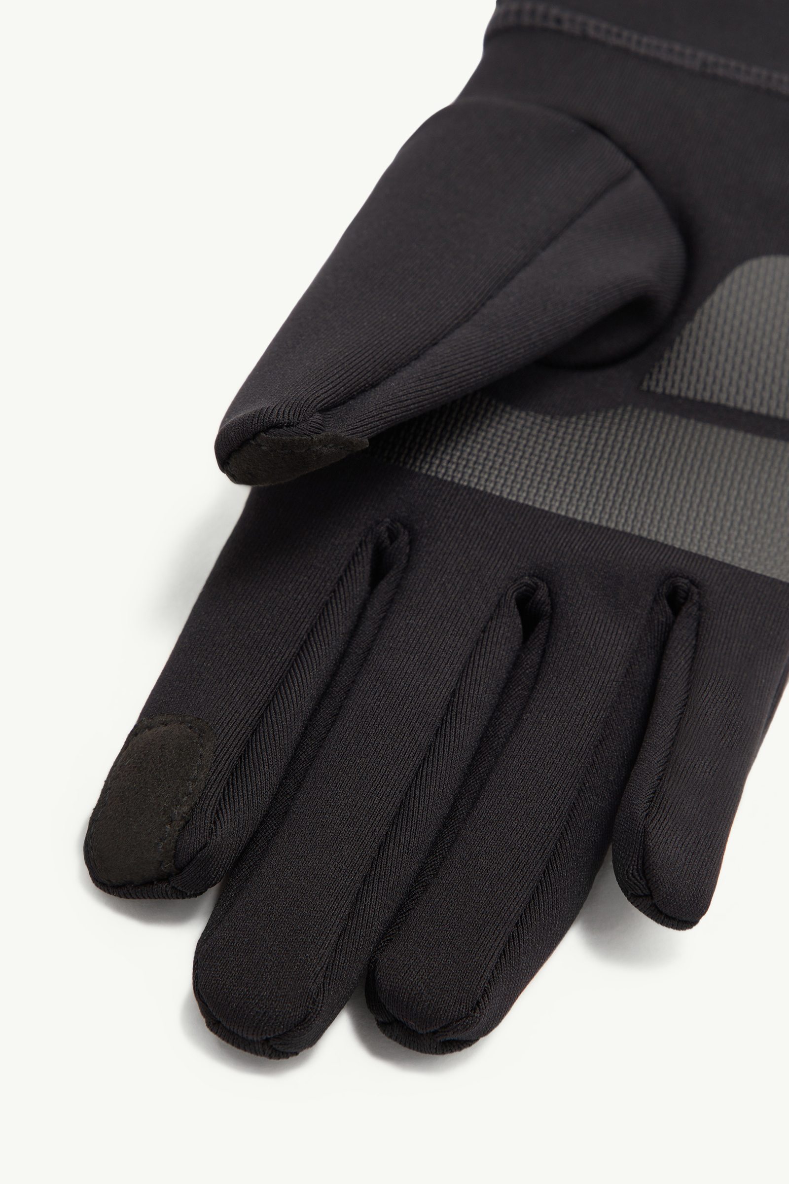 モンクレール　レディース　手袋 Black Touch Screen Gloves - Scarves & Gloves for Women