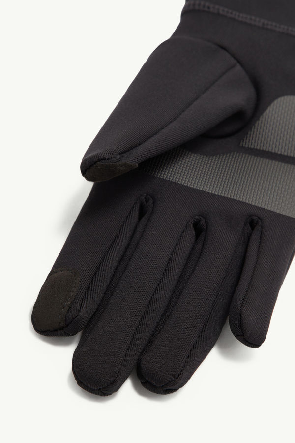 Touch Screen Gloves Women Black Moncler 4