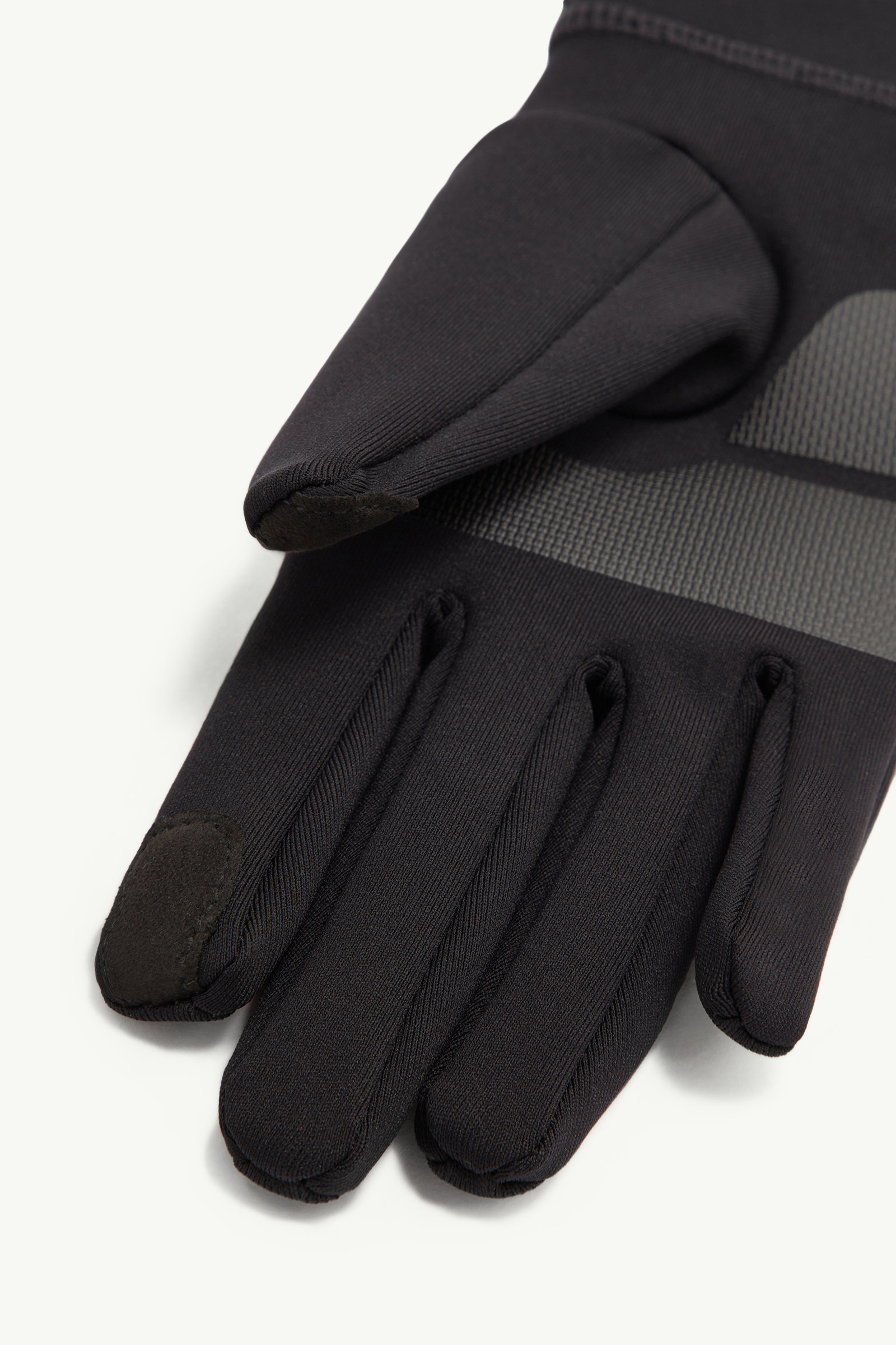 Touch Screen Gloves Women Black Moncler 4