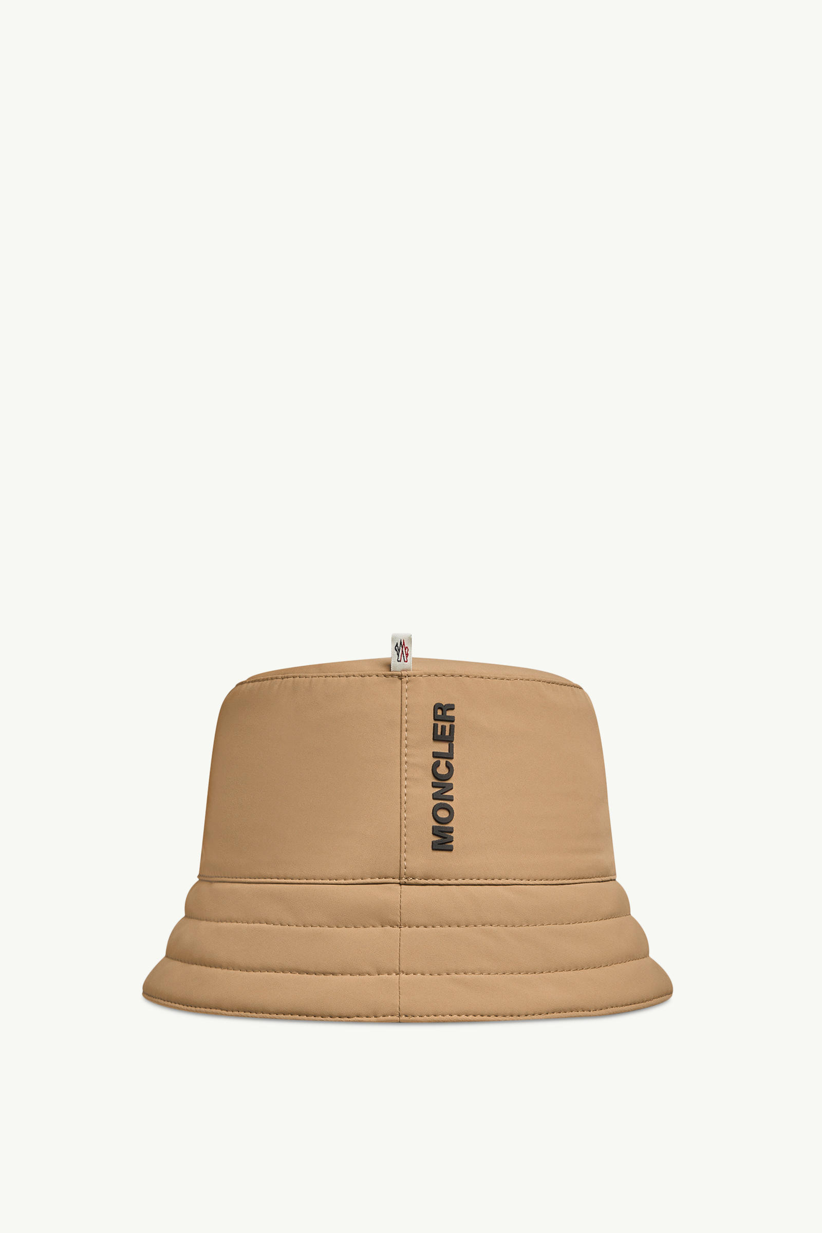 Hard Shell Bucket Hat Women Camel Beige Moncler 3