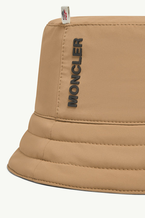 Gorro de pescador de hardshell Mujer Beige Camel Moncler 4