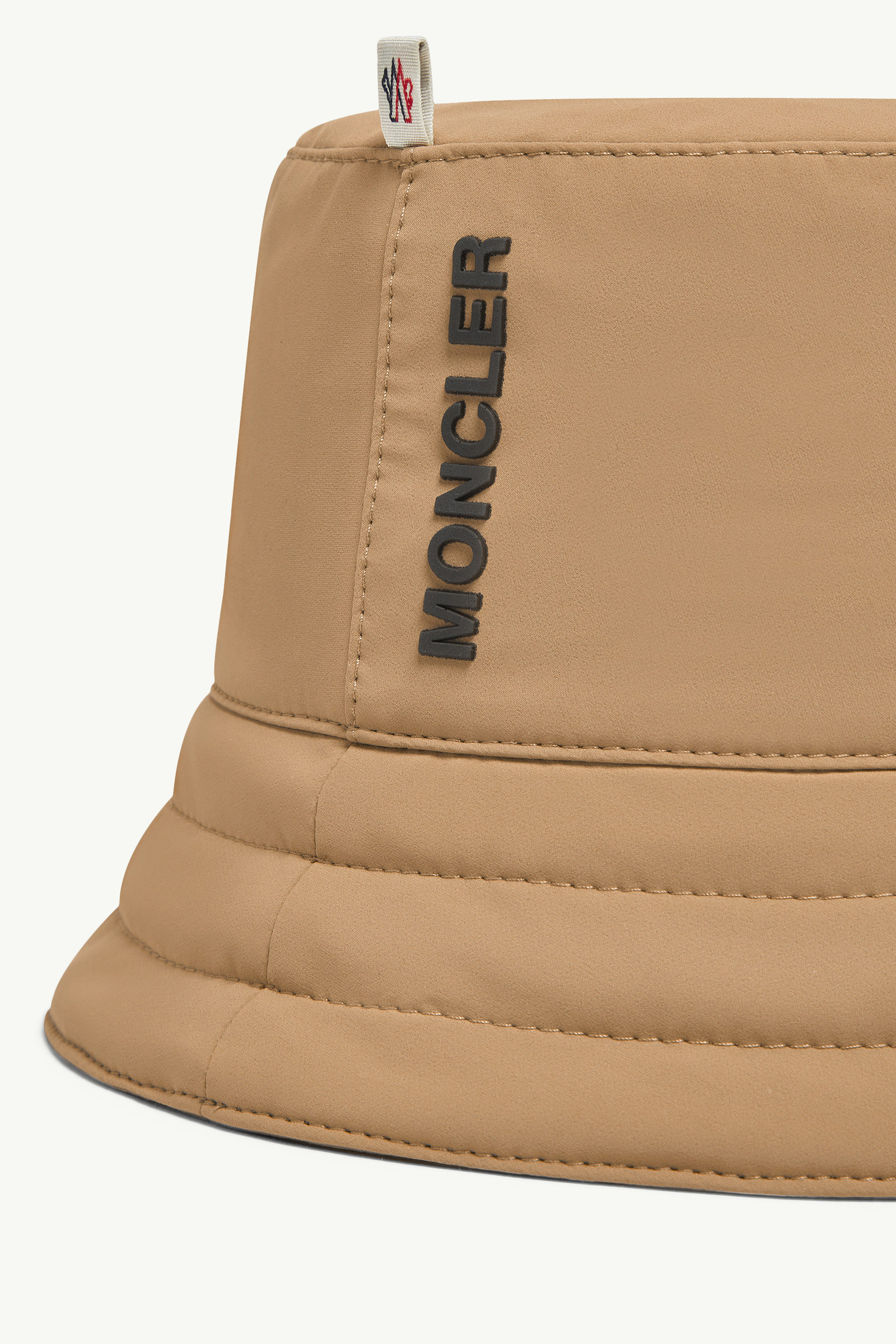 Hard Shell Bucket Hat Women Camel Beige Moncler 4