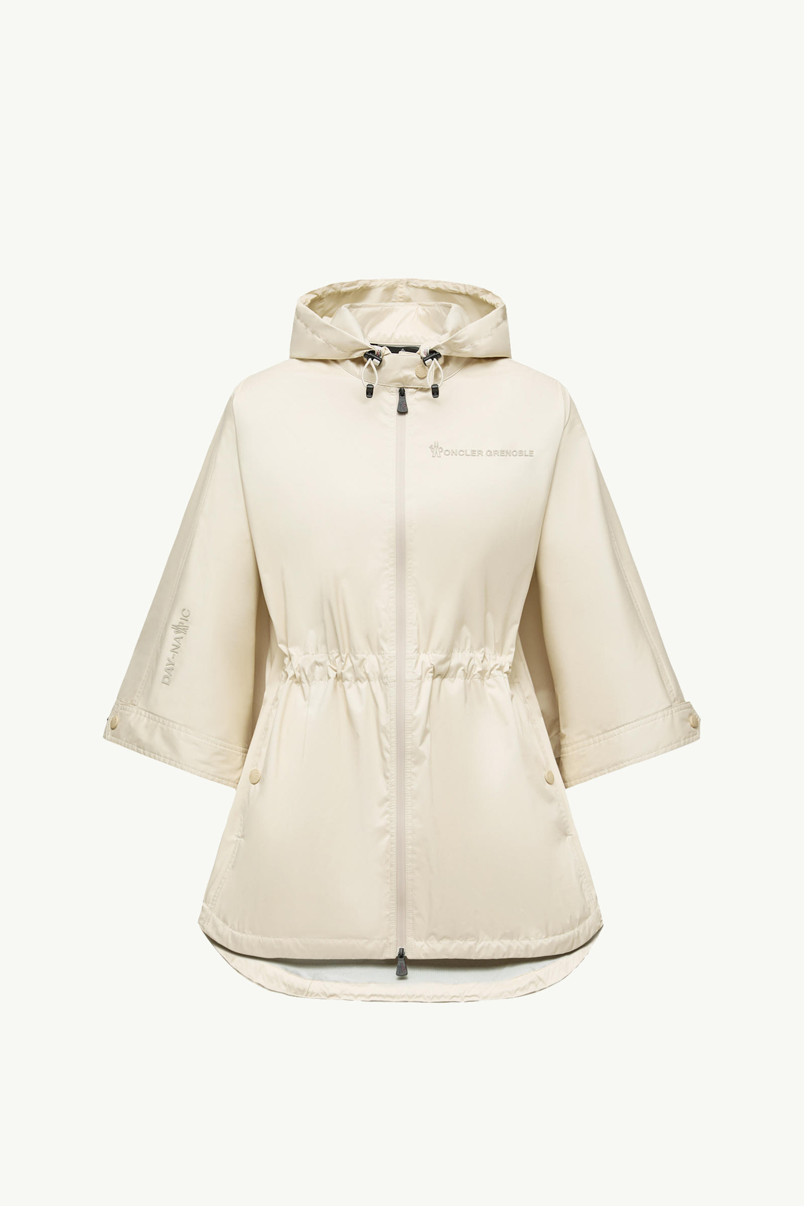 Capa con capucha plegable Vorassy Mujer Amarillo Ocre Moncler 2