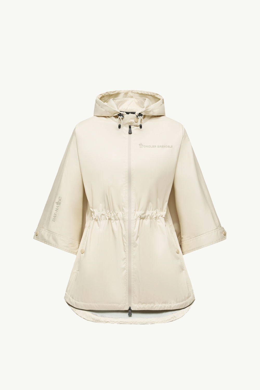 Vorassy Packable Hooded Cape Women Ochre Yellow Moncler 2