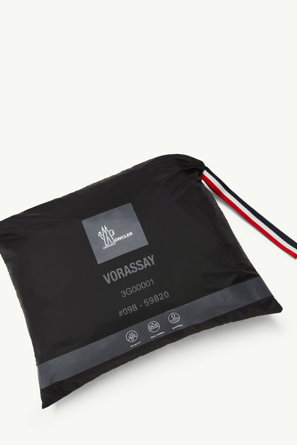 Vorassy Packable Hooded Cape Women Black Moncler 8