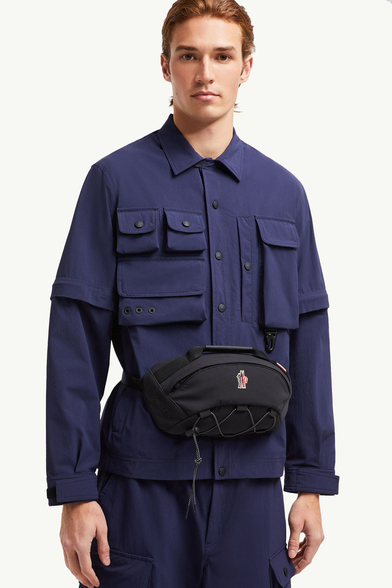 防潑水腰包 女士 黑色 Moncler 6