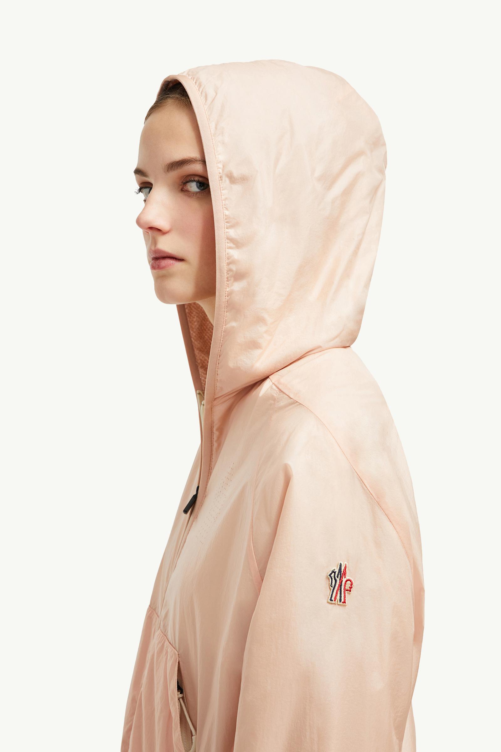 Logo Hoodie Women Pink Moncler 1