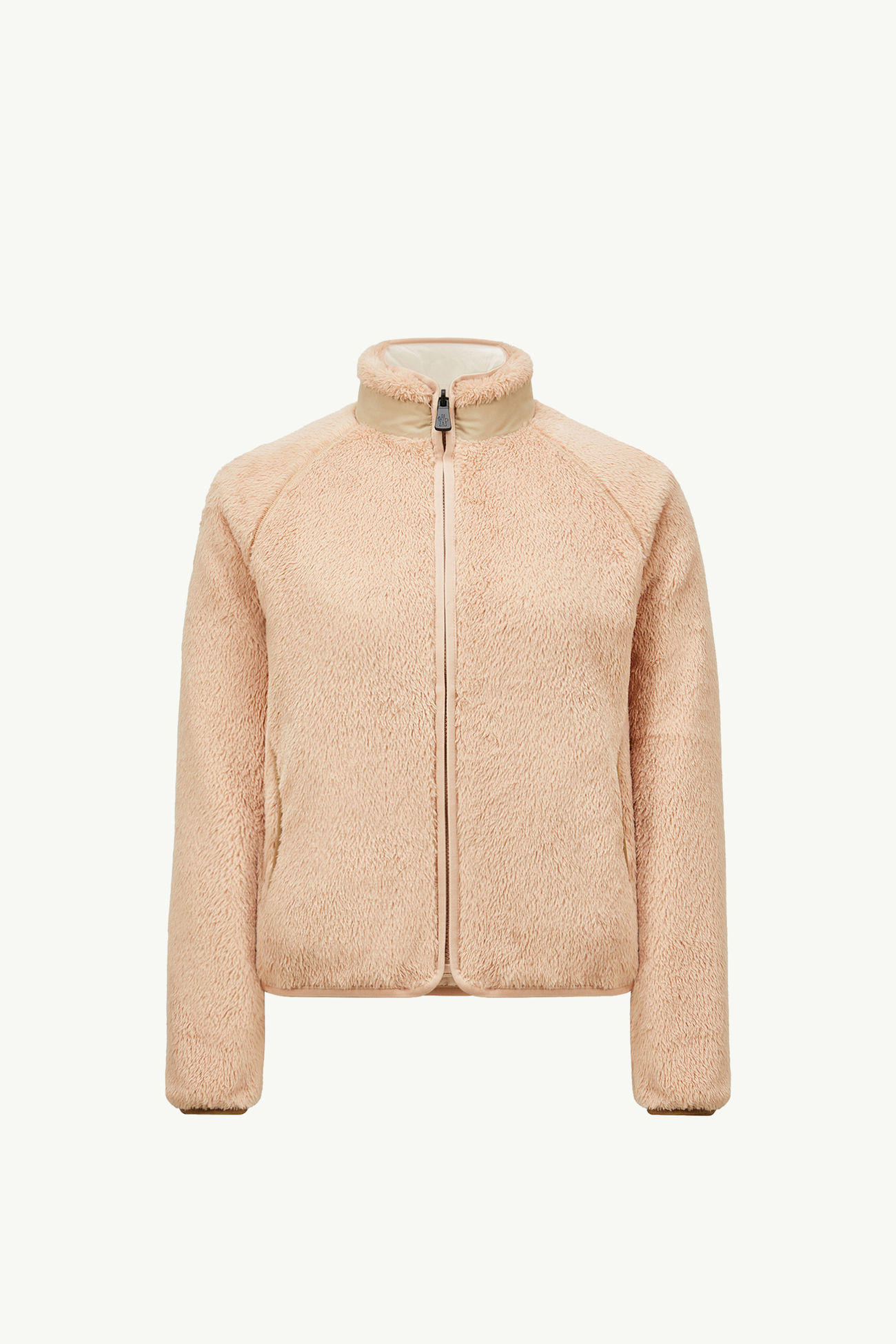 女士双面Polartec®拉链卫衣 女士 浅粉色 Moncler 2