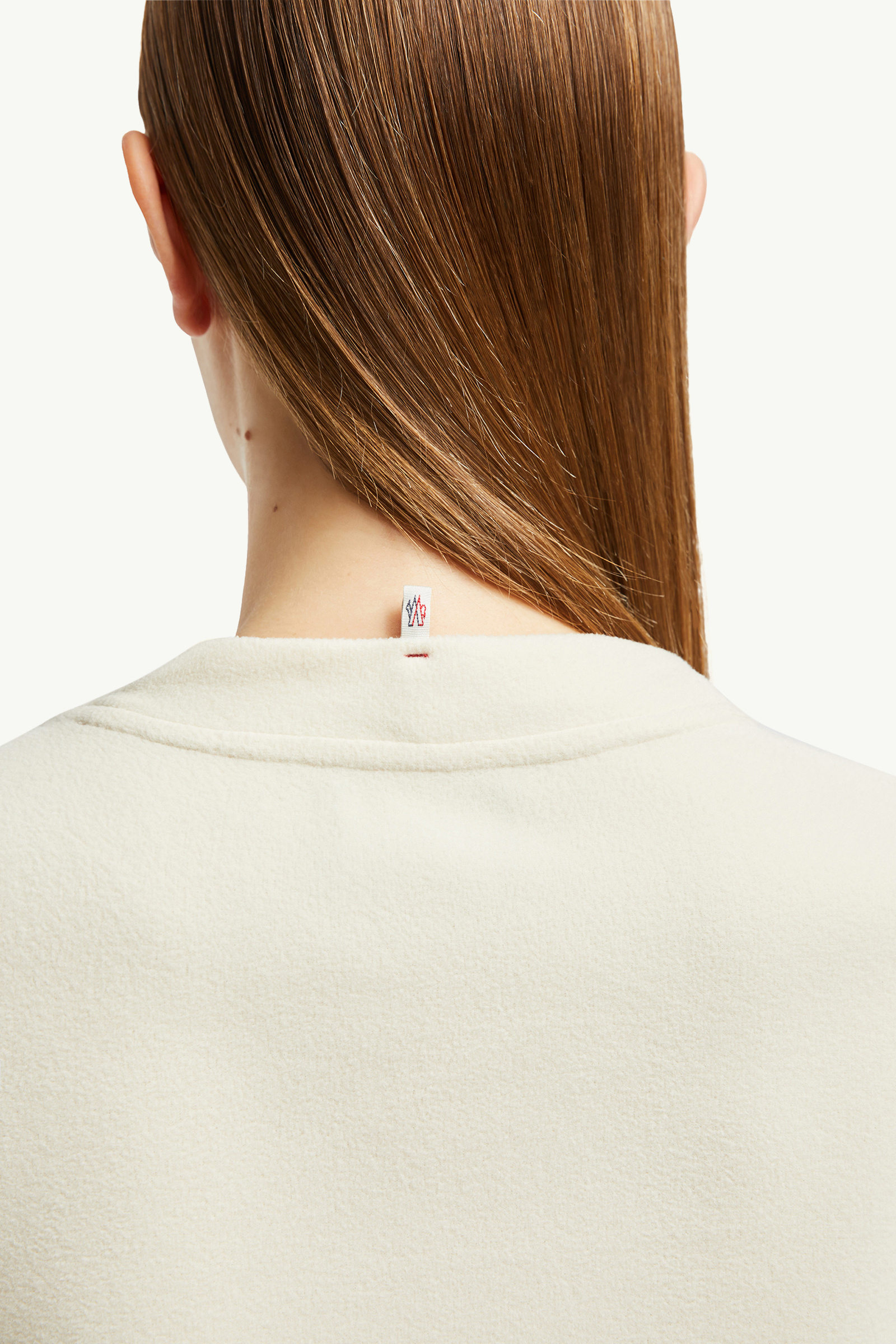 Fleece Sweatshirt Women White Moncler 6