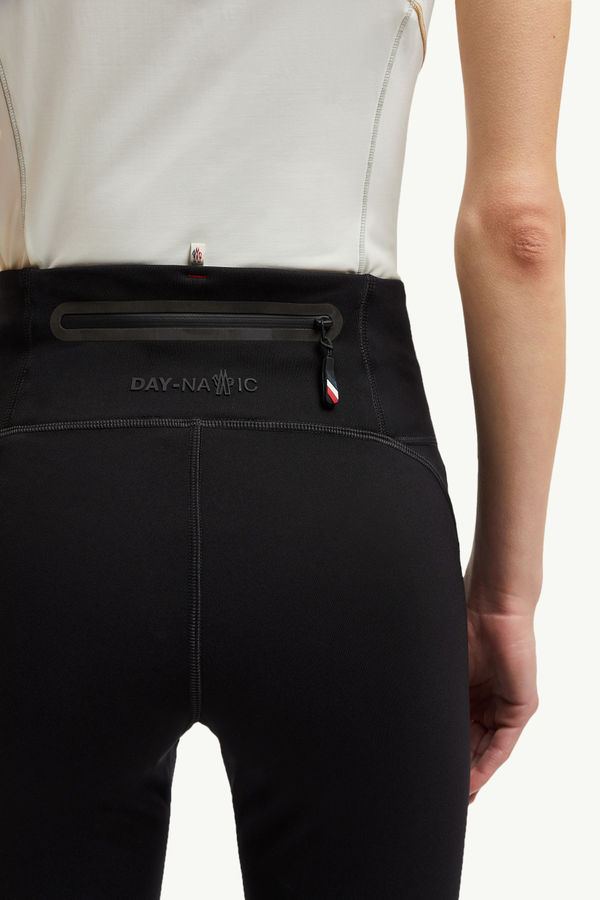 Technical Jersey Leggings Women Black Moncler 1