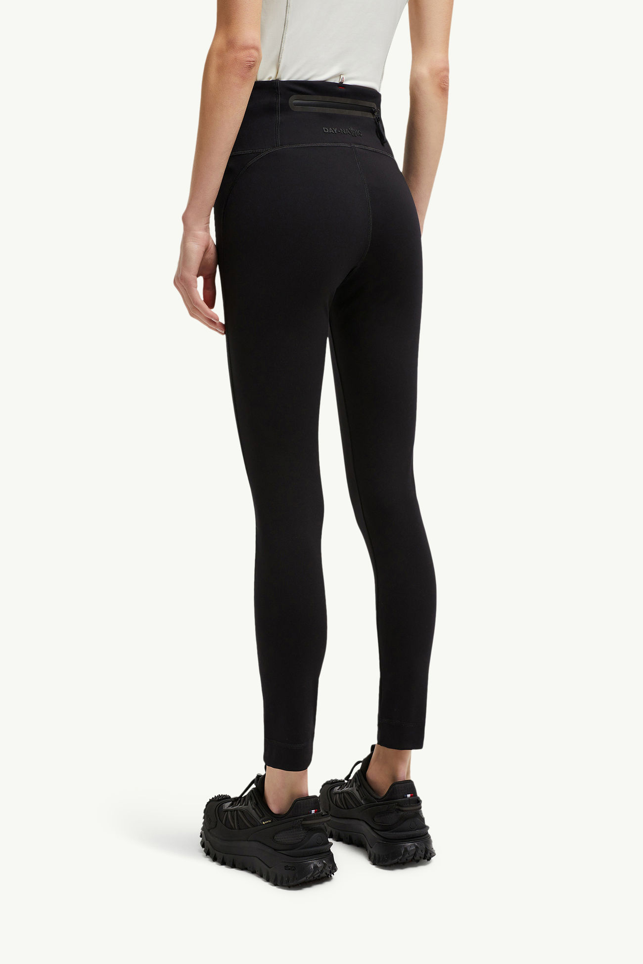 技術針織布緊身褲 女士 黑色 Moncler 4