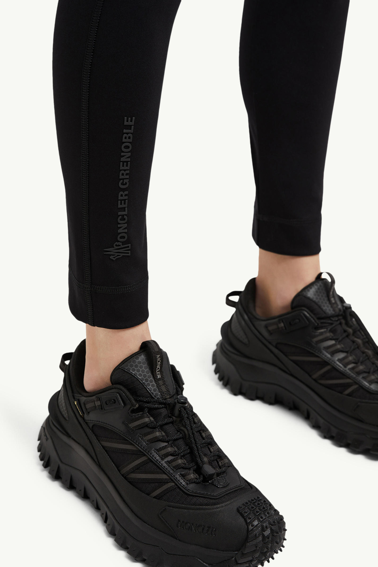 Leggings in jersey tecnico Donna Nero Moncler 5