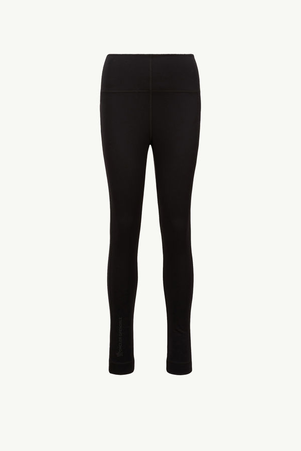 Technical Jersey Leggings Women Black Moncler 2