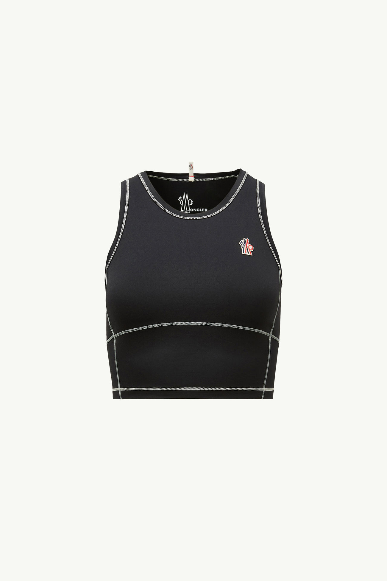 Canottiera logata Donna Nero Moncler 2