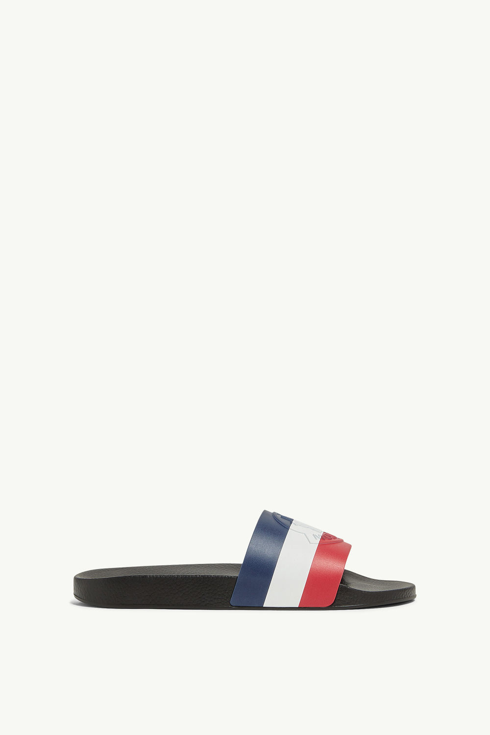 Basile Rubber Sliders Men Black Moncler 0