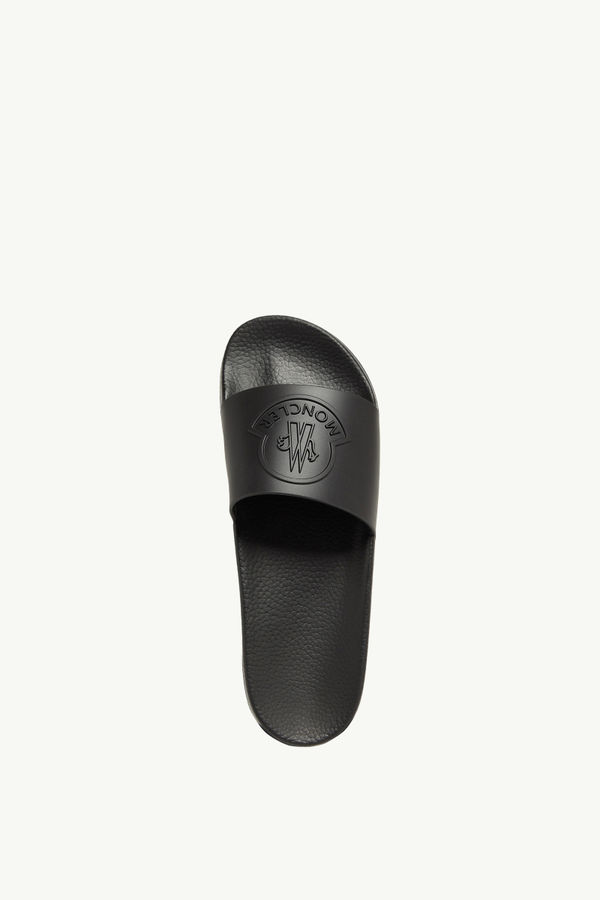 Basile Pantoletten aus Gummi Herren Schwarz Moncler 2