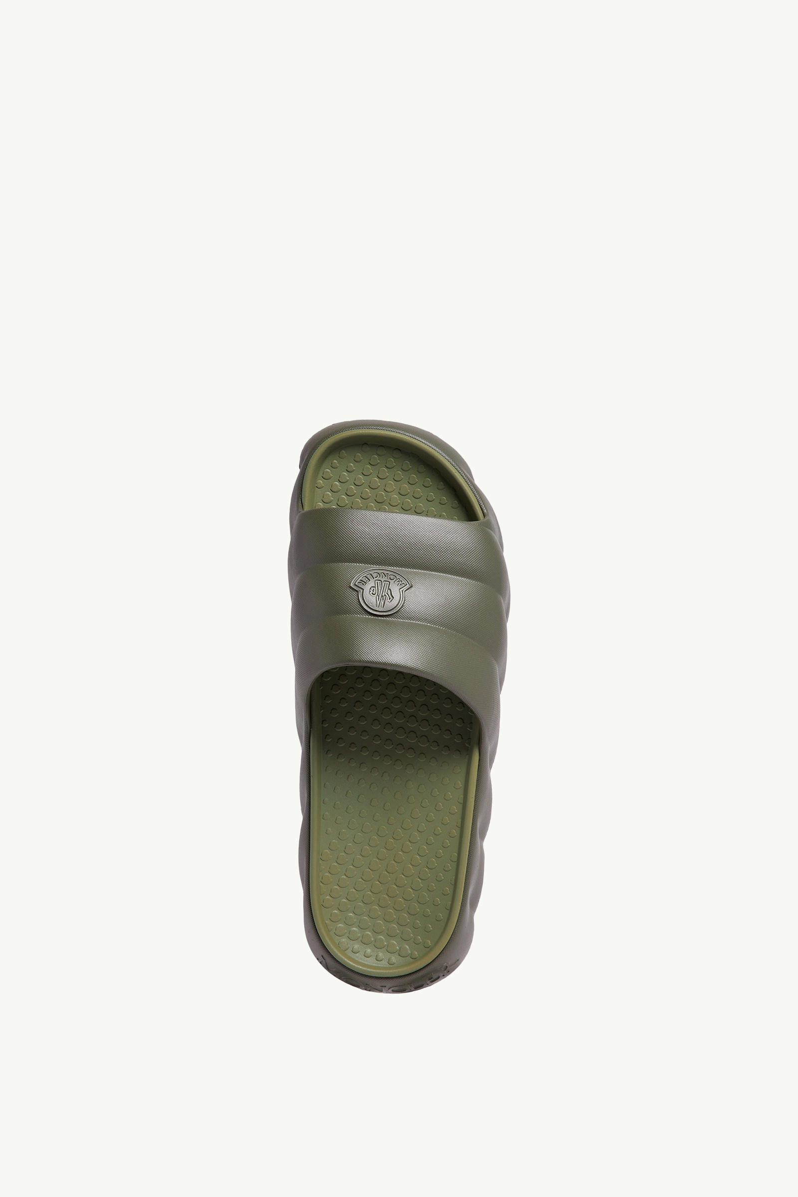 Lilo Quilted Eva Sliders Men Green Moncler 3