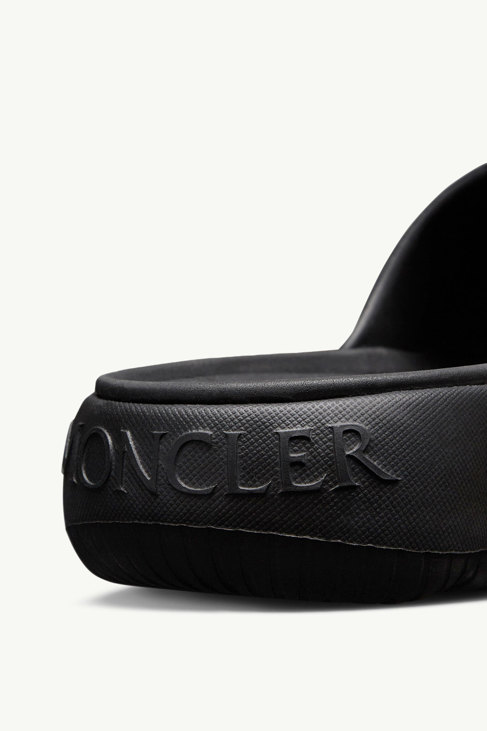 Lilo Quilted EVA Slides Men Black Moncler 3