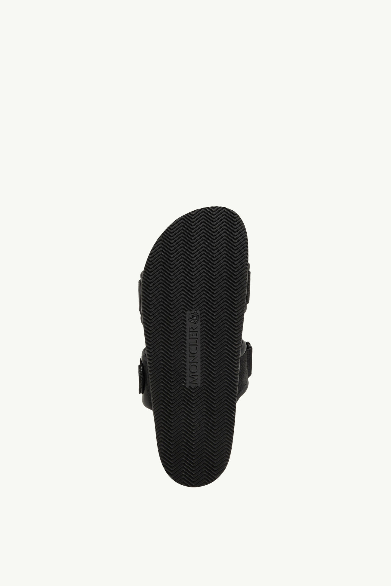 Slide Mon Summer in nappa Uomo Nero Moncler 4