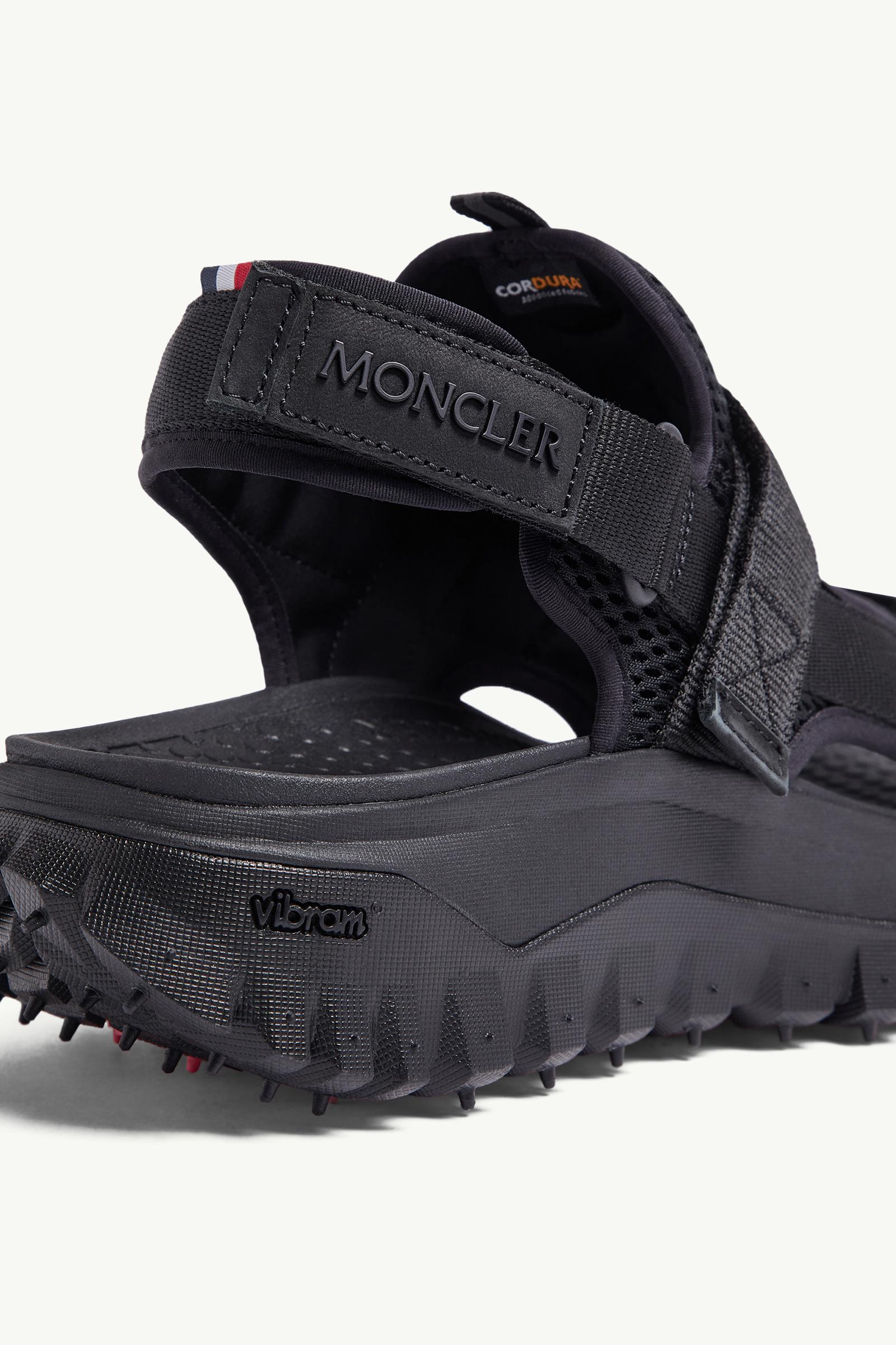 Trailgrip Vela Water-Repellent Sandals Men Black Moncler 1